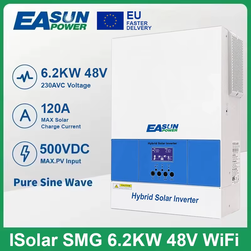 Easun ISolar SMG II 6.2KW 48V WiFi - Inversor Solar Híbrido